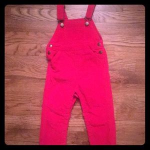 Hanna Andersson Corduroy Overalls 85 (2T)